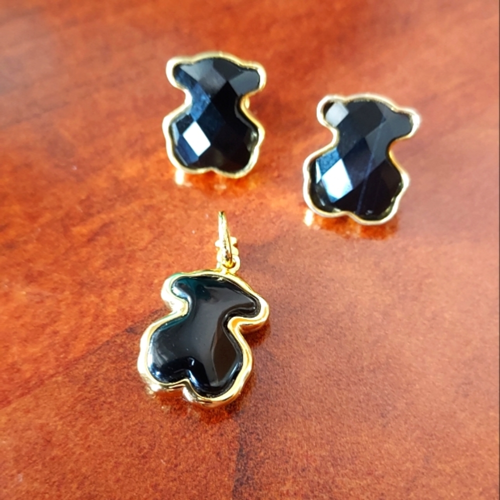 Tous Set Vermil and Onyx